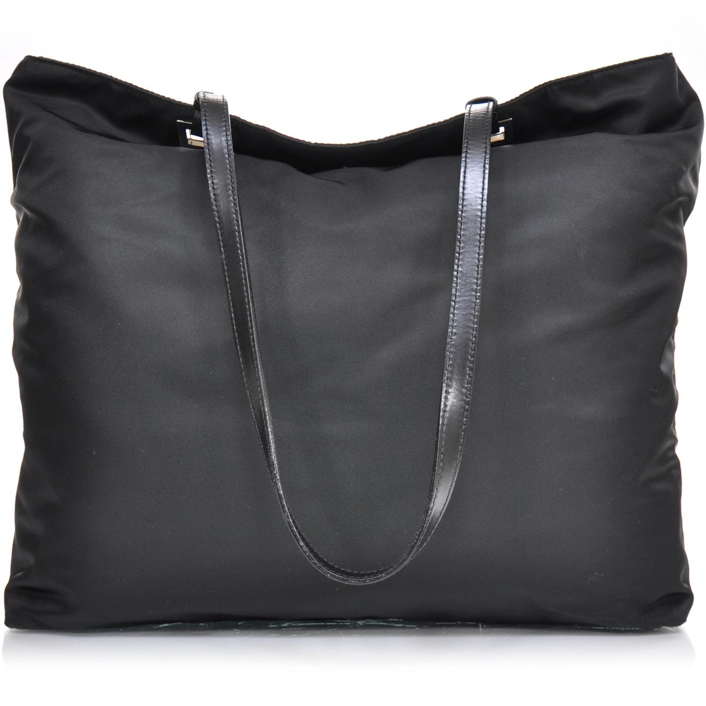 Tessuto Nylon Large Tote Nero Black