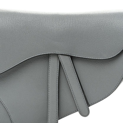 Christian Dior Shiny Goatskin Saddle Bag Cloud Blue 8 of 11