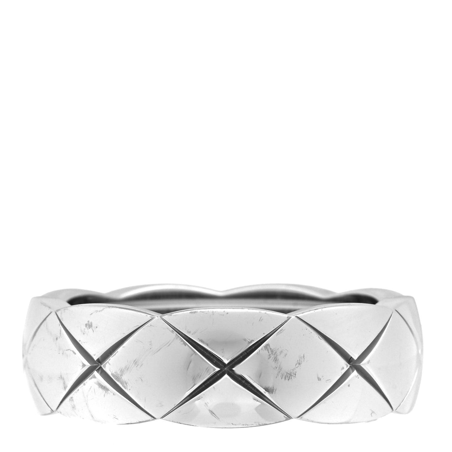 18K White Gold Diamond Small Coco Crush Ring 57 8