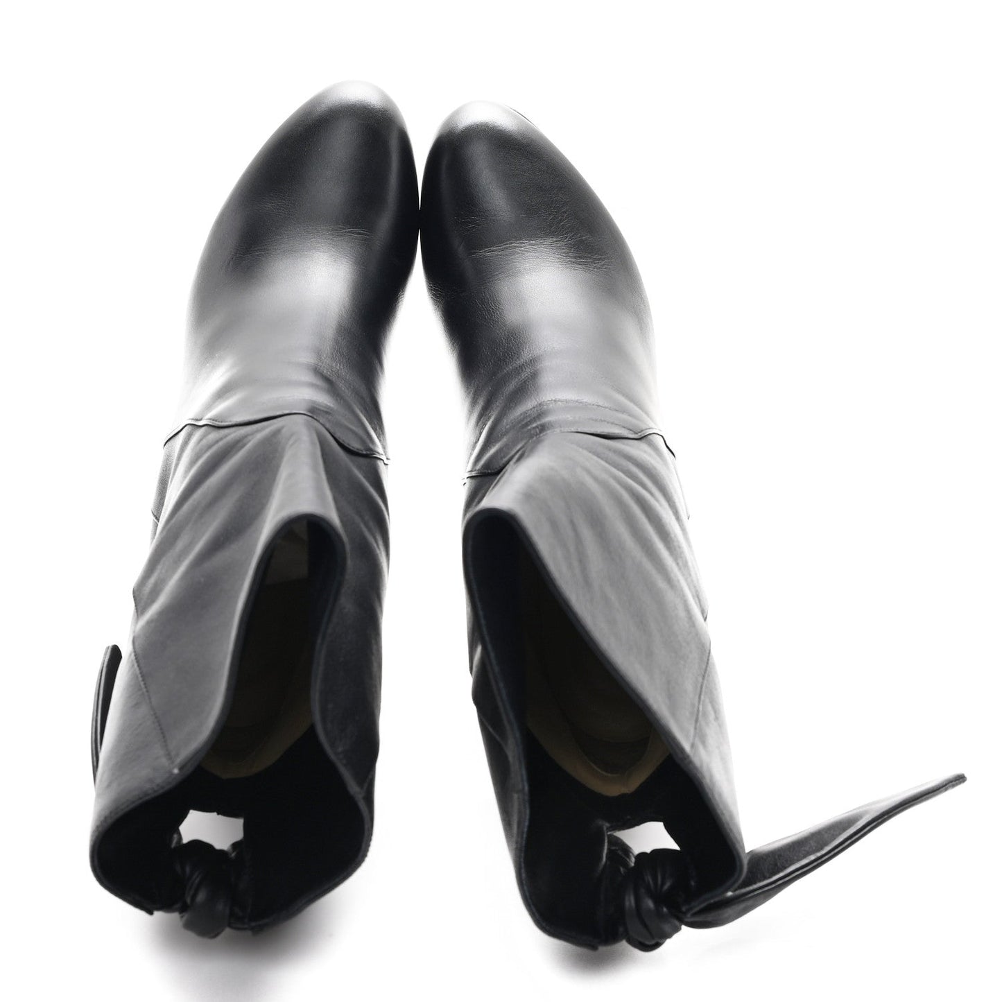 Smooth Calfskin Marlene 85 Boots 40 Black