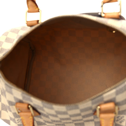 Louis Vuitton Damier Azur Speedy 30 5 of 8