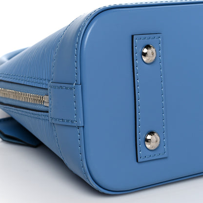 Louis Vuitton Epi Jacquard Alma BB Bleuet 8 of 9
