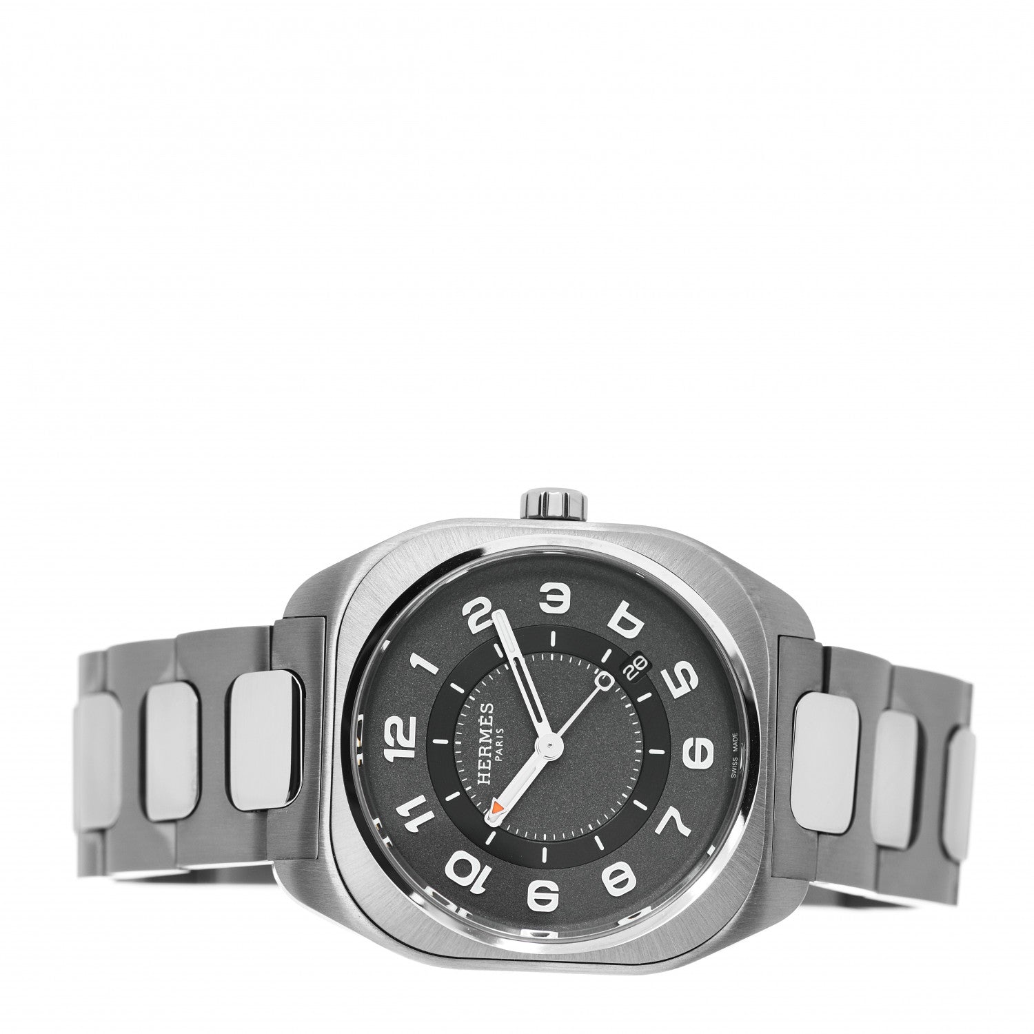 Hermes Titanium 39mm H08 Automatic Watch 2 of 5