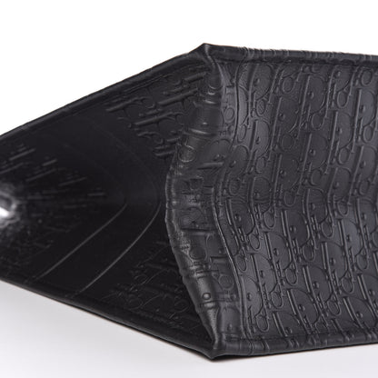 Christian Dior Oblique Calfskin Embossed Book Tote Black 8 of 9