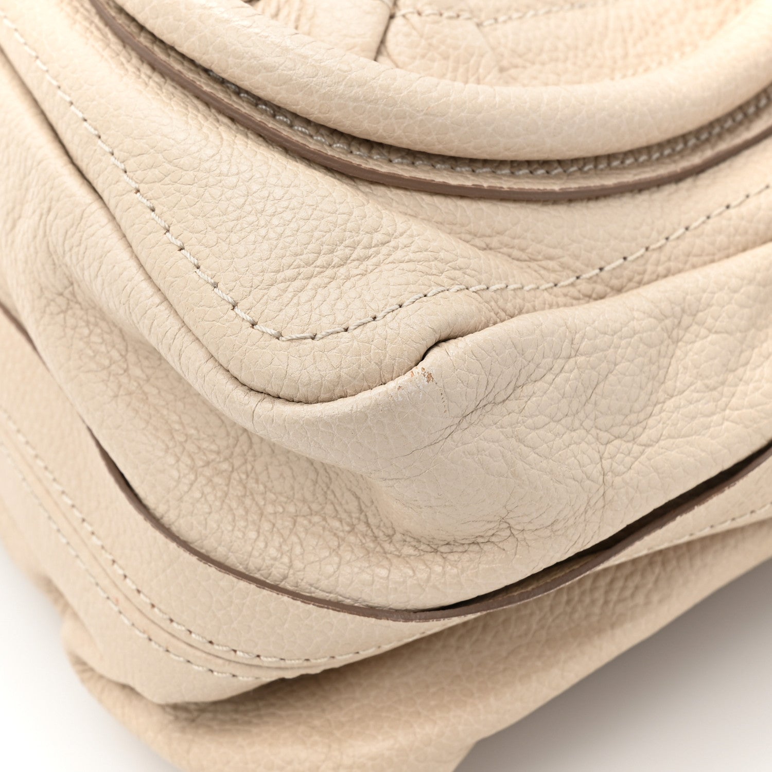 Chloe Calfskin Mini Paraty Beige 12 of 15