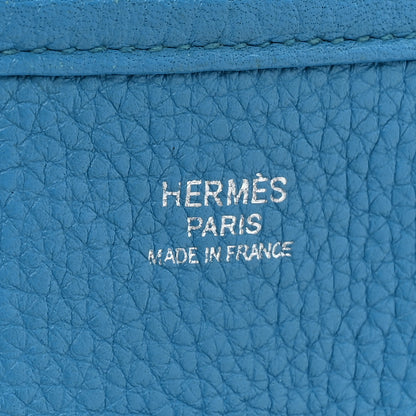 Hermes Taurillon Clemence Evelyne III PM Bleu Zanzibar 6 of 18