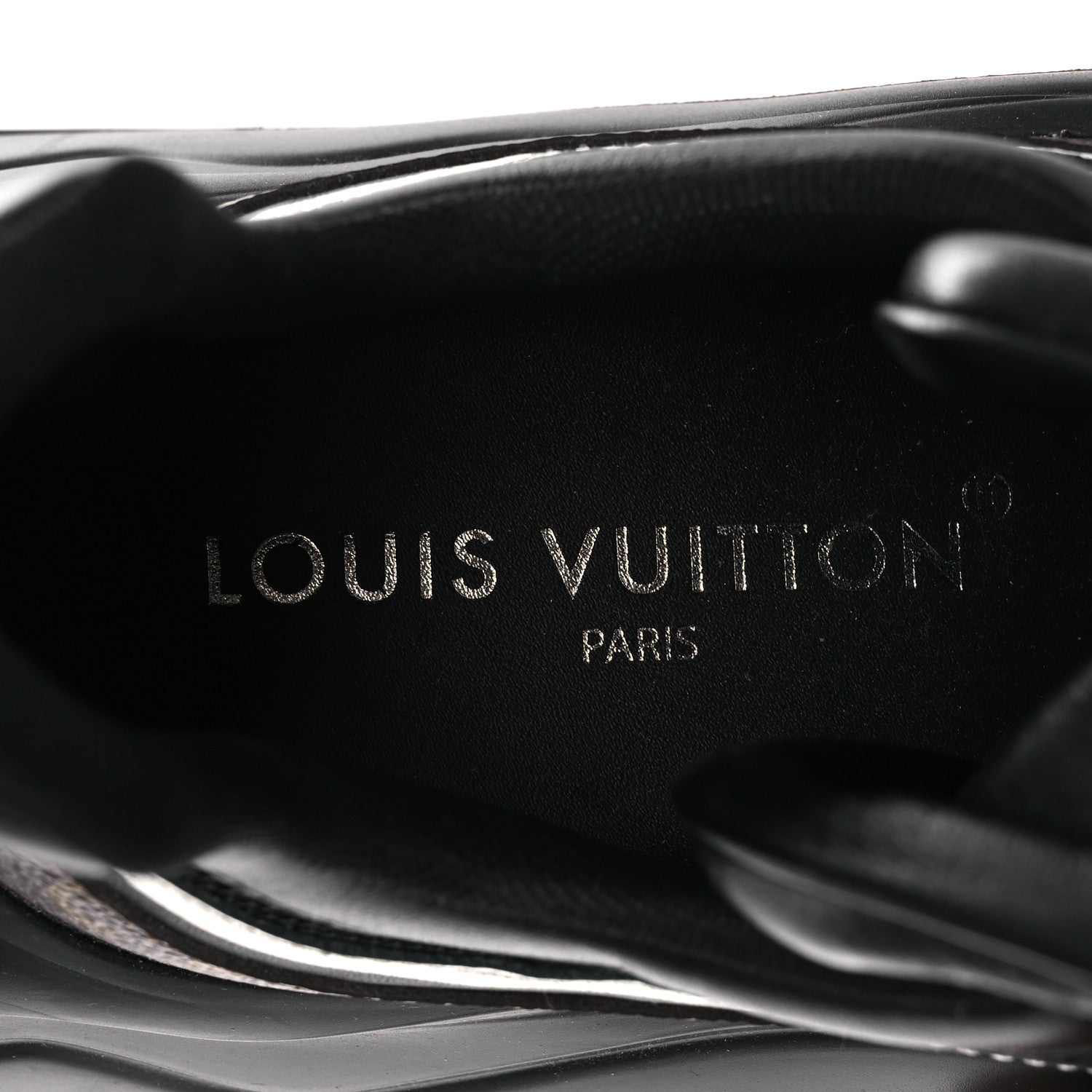 Louis Vuitton Calfskin Monogram LV Archlight 2.0 Platform Sneakers 38 Black 9 of 11