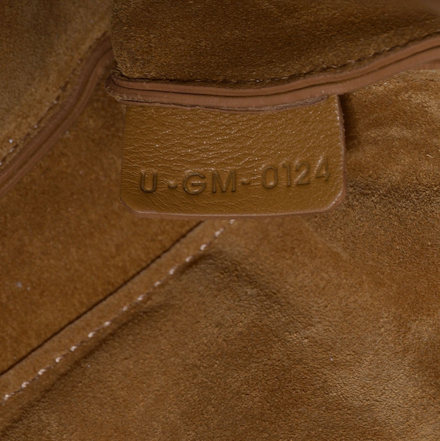 Smooth Calfskin Geometrical Tote Nutmeg