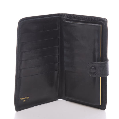 Chanel Caviar Timeless CC French Wallet Black 5 of 16