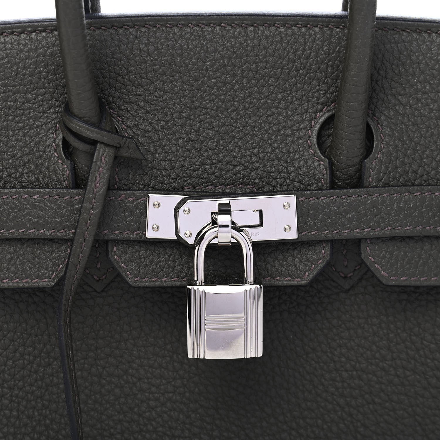 Hermes Togo Birkin 25 Vert De Gris 8 of 10