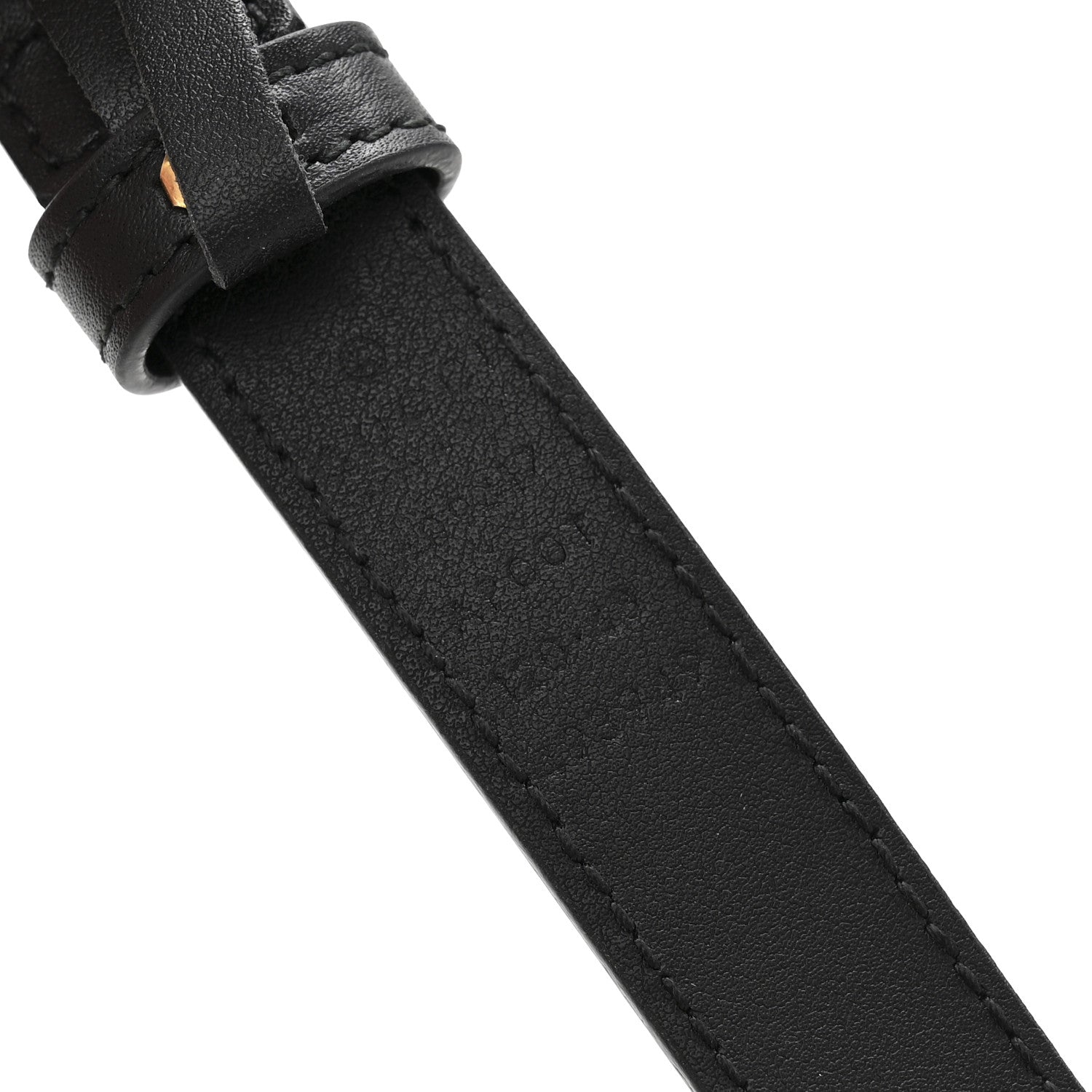 Gucci Calfskin Double G 20mm Belt 120 48 Black 5 of 7