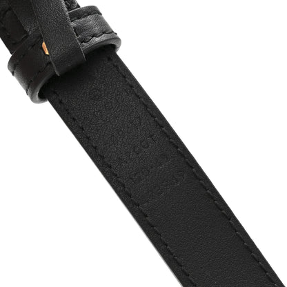 Gucci Calfskin Double G 20mm Belt 120 48 Black 5 of 7