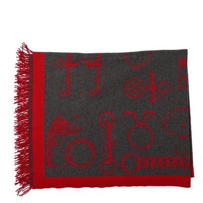 Hermes Cashmere Wool Blanket 4 of 5