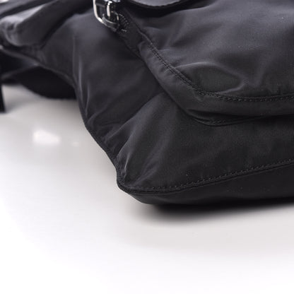 Prada Nylon Vela Sling Messenger Bag Black 5 of 9