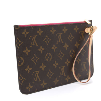 Louis Vuitton Monogram Neverfull MM GM Pochette Pivoine 2 of 7