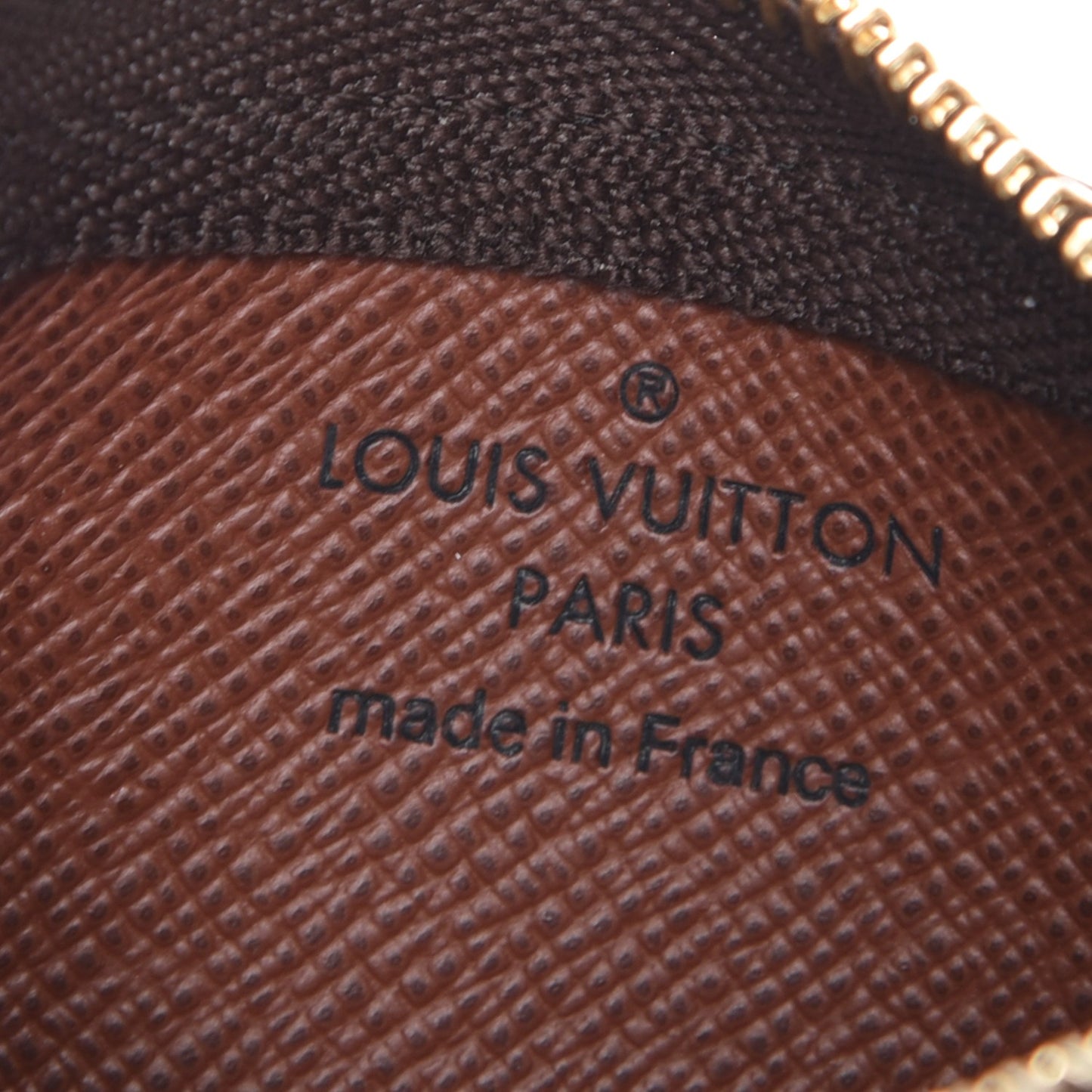 Monogram Key Pouch
