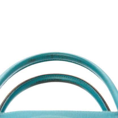 Hermes Chevre Mysore Bolide 31 Turquoise 17 of 19