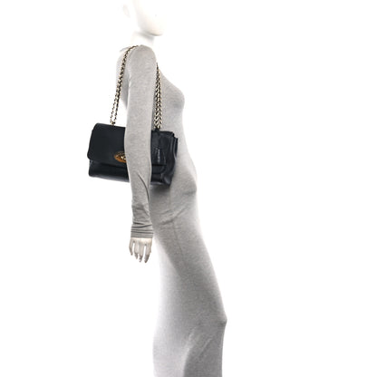 Mulberry Glossy Goatskin Medium Lily Black 2 of 9
