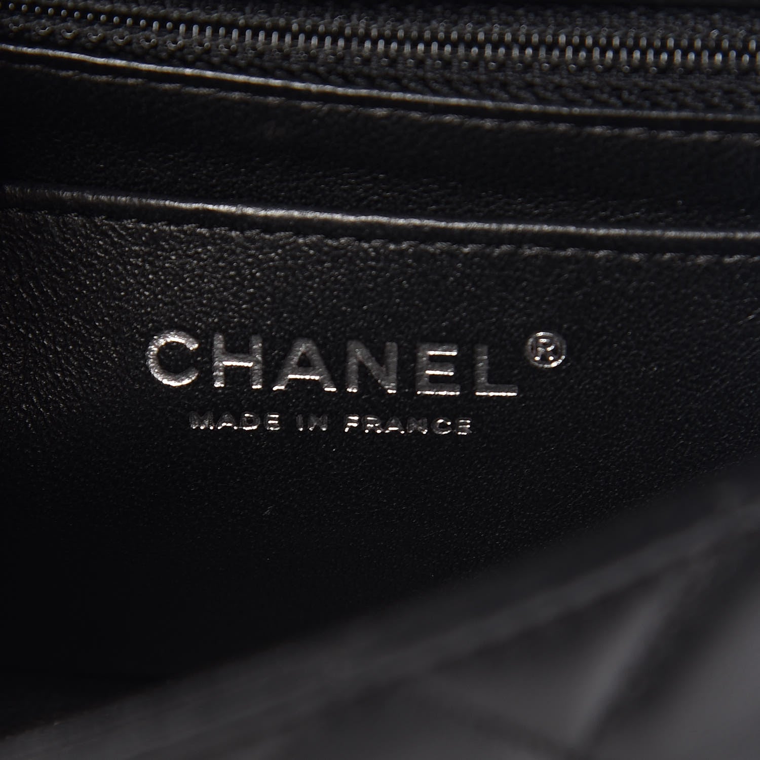 Chanel Lambskin Quilted Mini Rectangular Flap Black 6 of 9