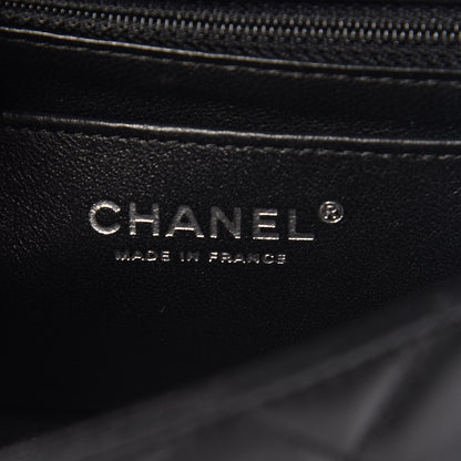 Chanel Lambskin Quilted Mini Rectangular Flap Black 6 of 9