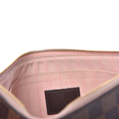 Louis Vuitton Damier Ebene Neo Neverfull MM Rose Ballerine 19 of 24