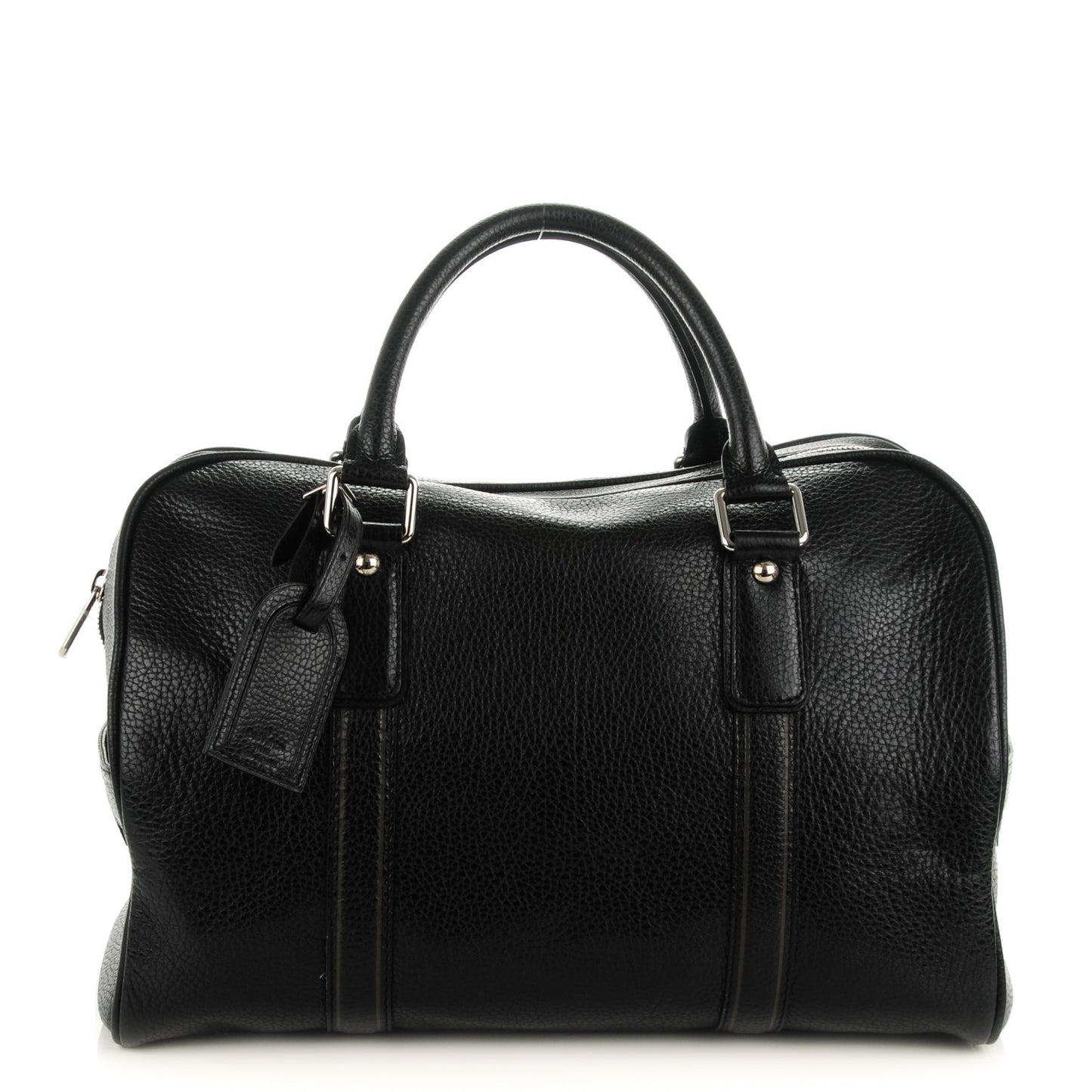 Tobago Calfskin Carryall Black
