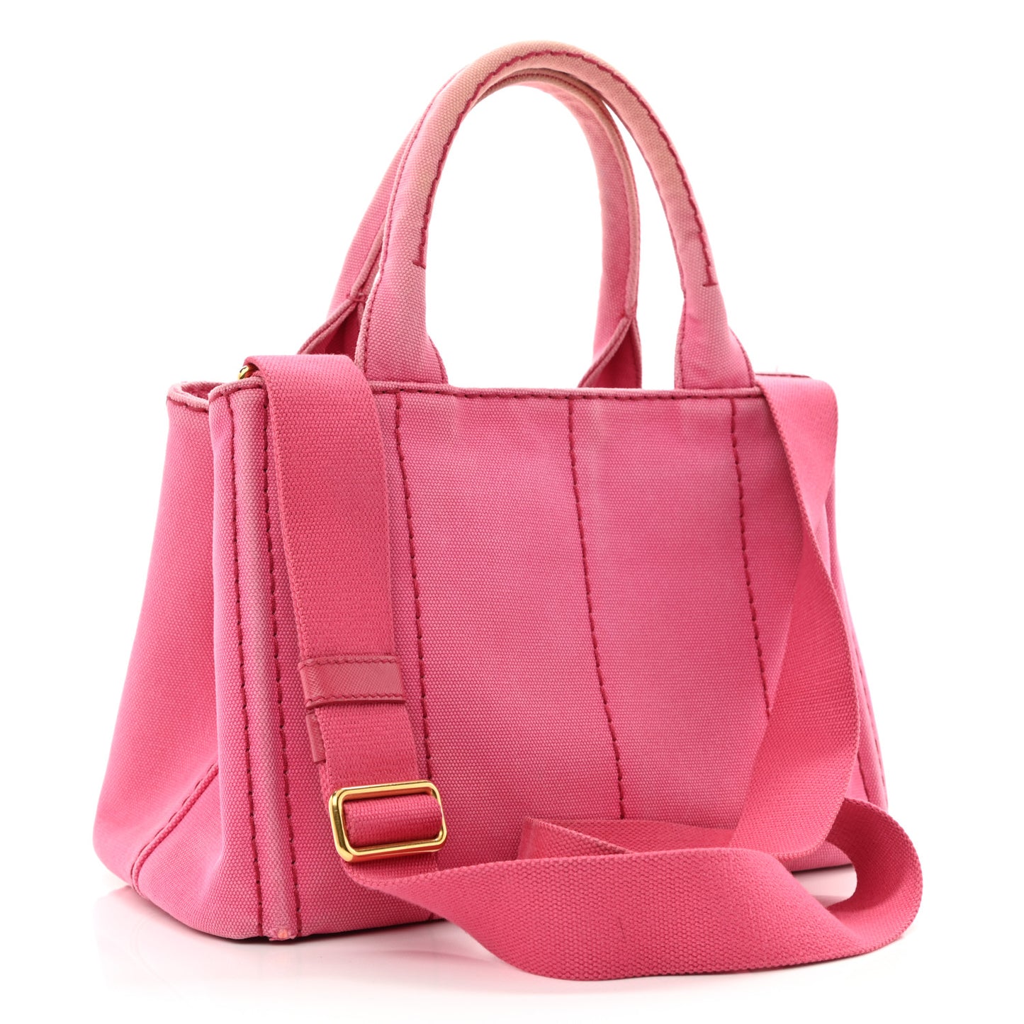 Canapa Small Logo Tote Fuxia