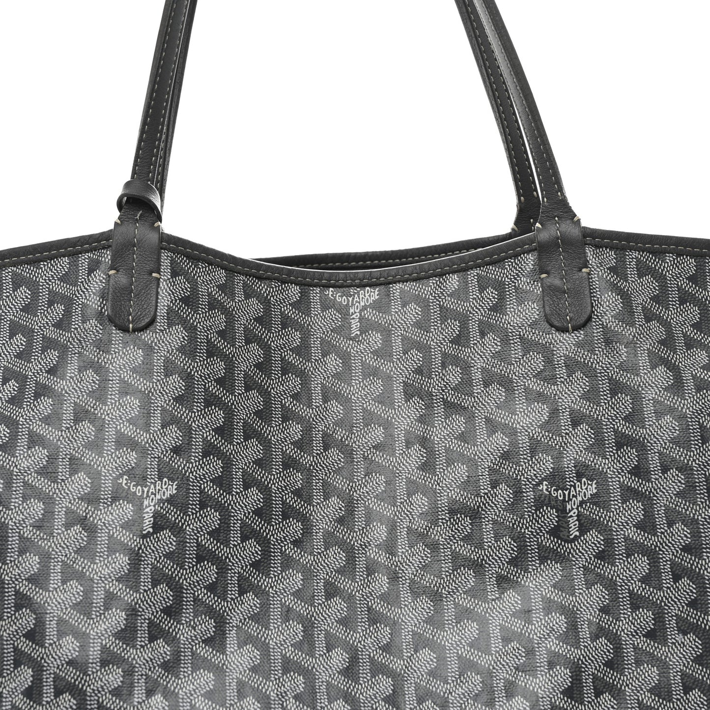 Goyardine Reversible Anjou GM Grey