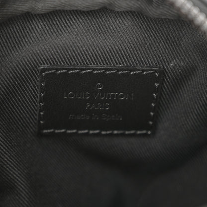 Louis Vuitton Calfskin Monogram Shadow Double Phone Pouch NM Black 7 of 11