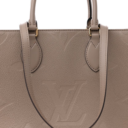 Louis Vuitton Empreinte Monogram Giant Onthego MM Tourterelle 7 of 18