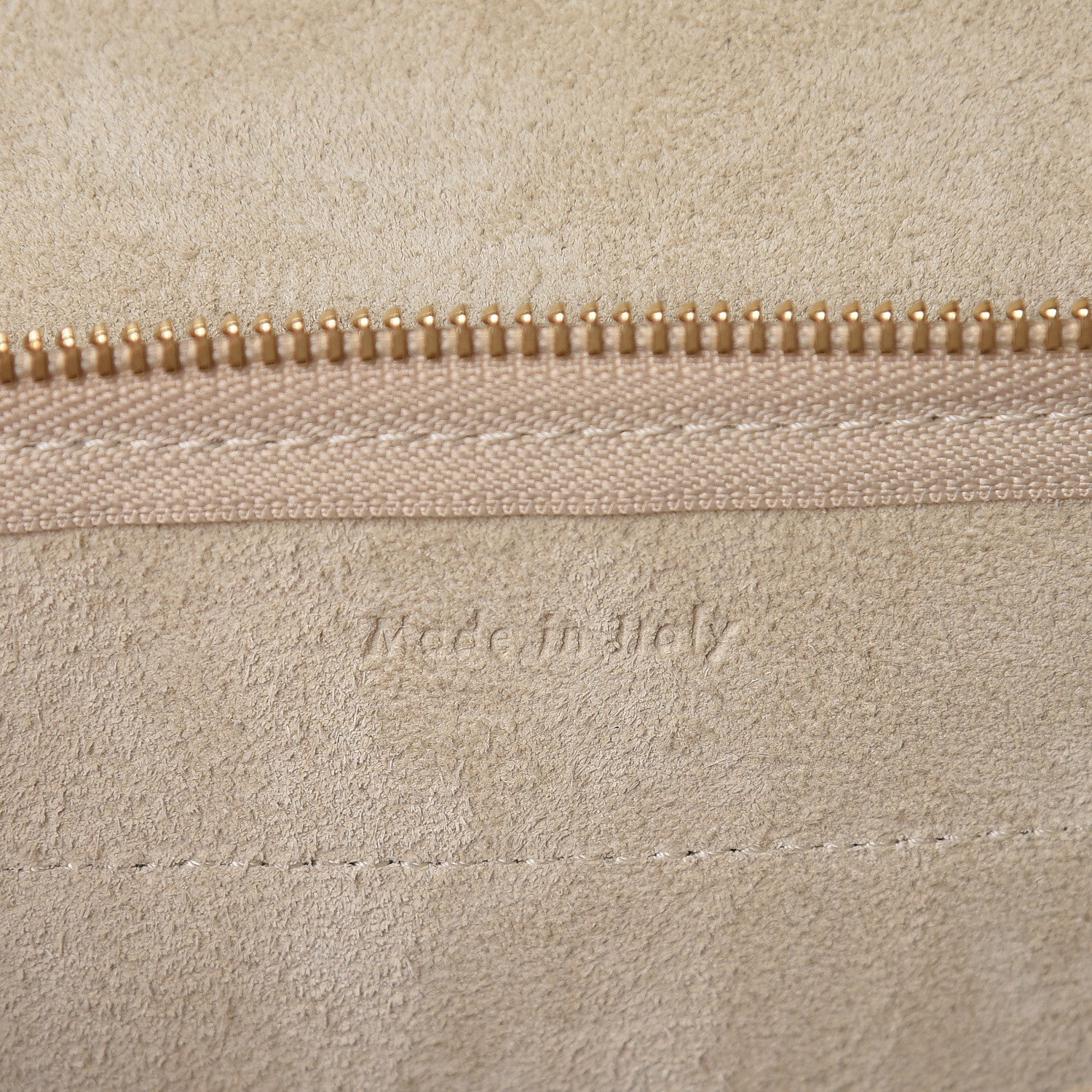 Celine Grained Calfskin Nano Belt Bag Linen 7 of 11