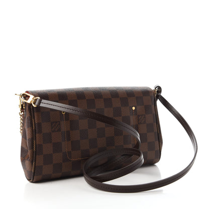 Louis Vuitton Damier Ebene Favorite MM 3 of 12