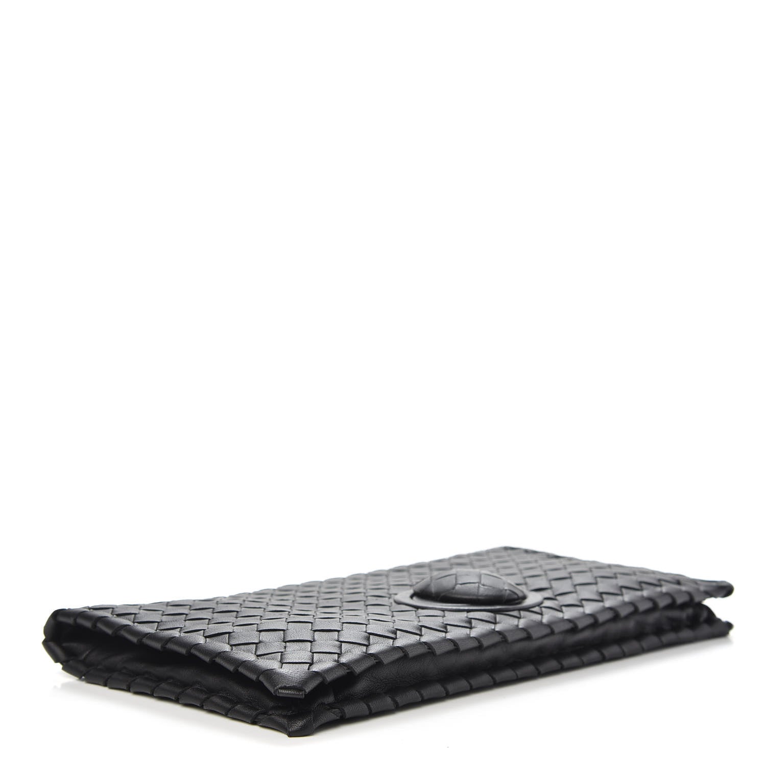 Bottega Veneta Nappa Intrecciato Turnlock Clutch Black 4 of 7