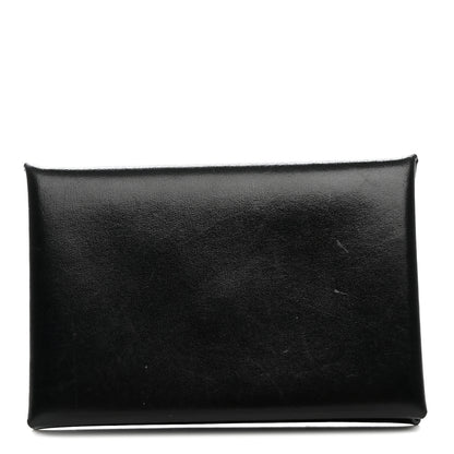 Hermes Box Calvi Card Case Black 1 of 9