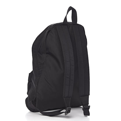 Balenciaga Nylon Milano Paris LA Embroidered Explorer Backpack Black 3 of 10