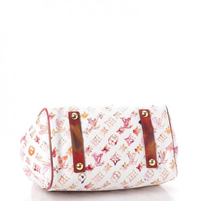 Louis Vuitton Watercolor Aquarelle Frame Speedy White 4 of 8
