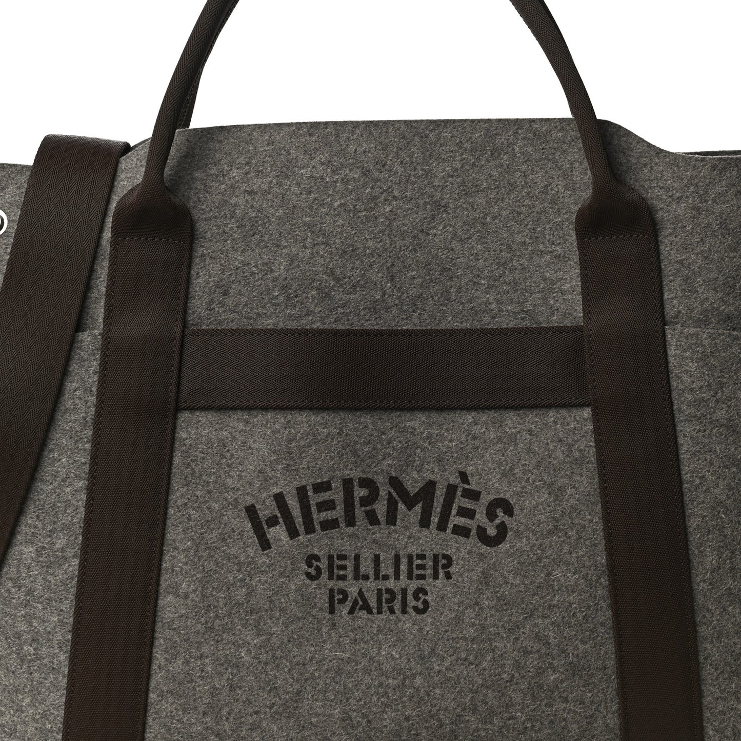 Felt Sac De Pansage Groom Bag Acier