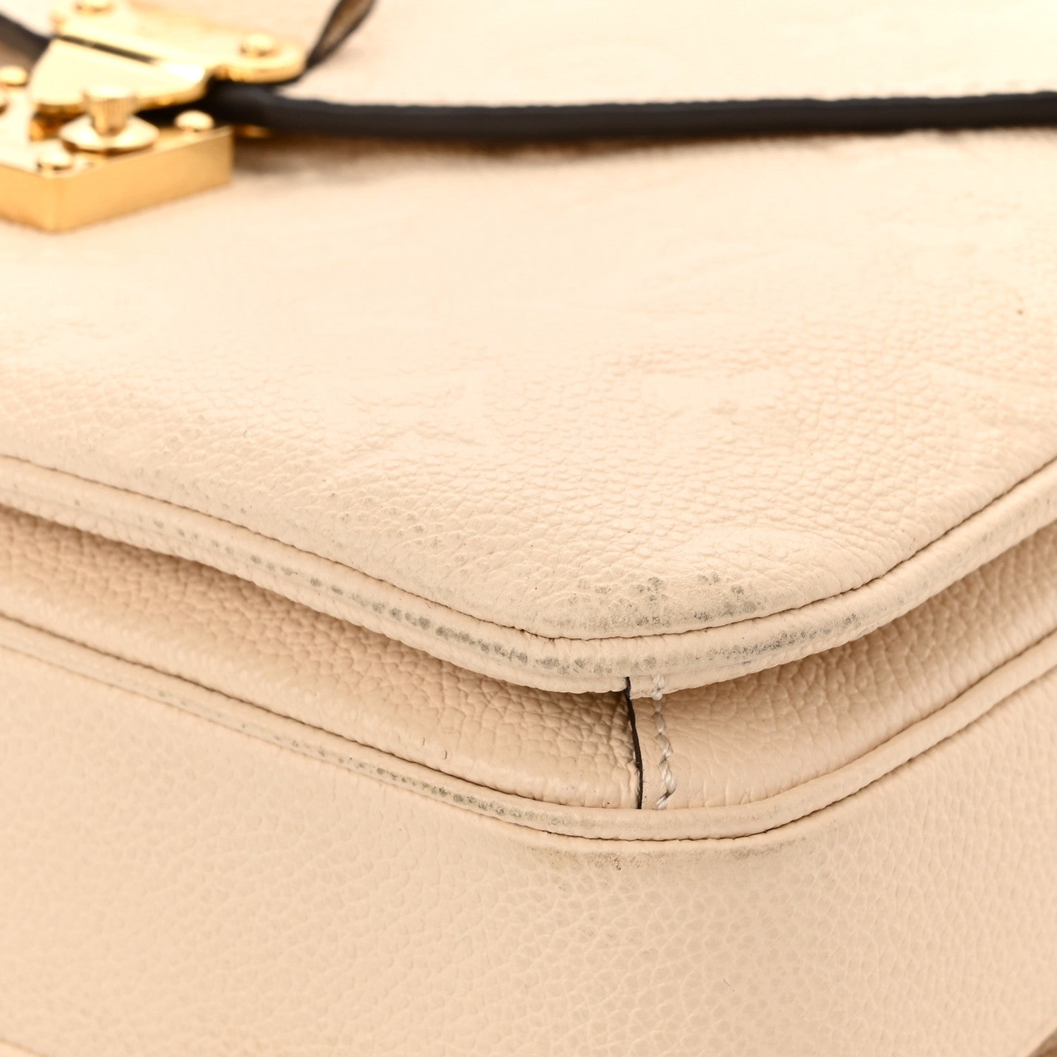 Louis Vuitton Empreinte Braided Pochette Metis Creme Beige Caramel 10 of 13