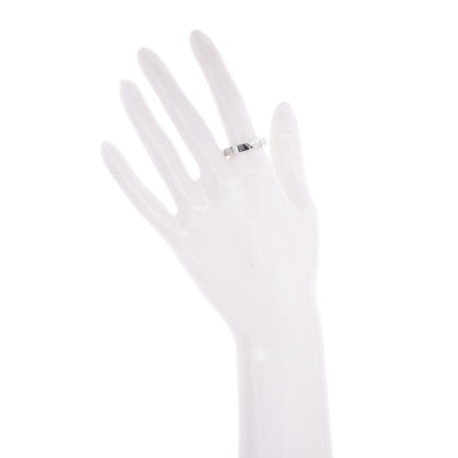 Bulgari 18K White Gold Diamond B.Zero1 Essential Band Ring 57 8 2 of 4