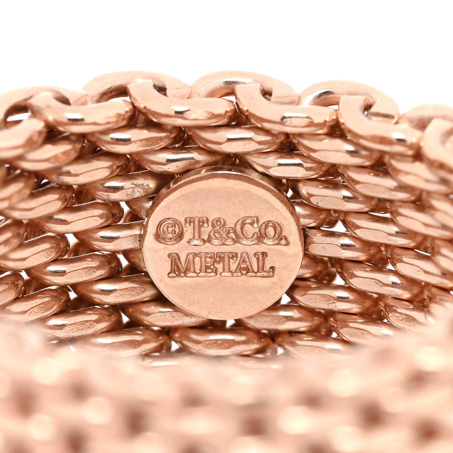 Tiffany Rubedo Somerset Mesh Ring 52 6 4 of 4
