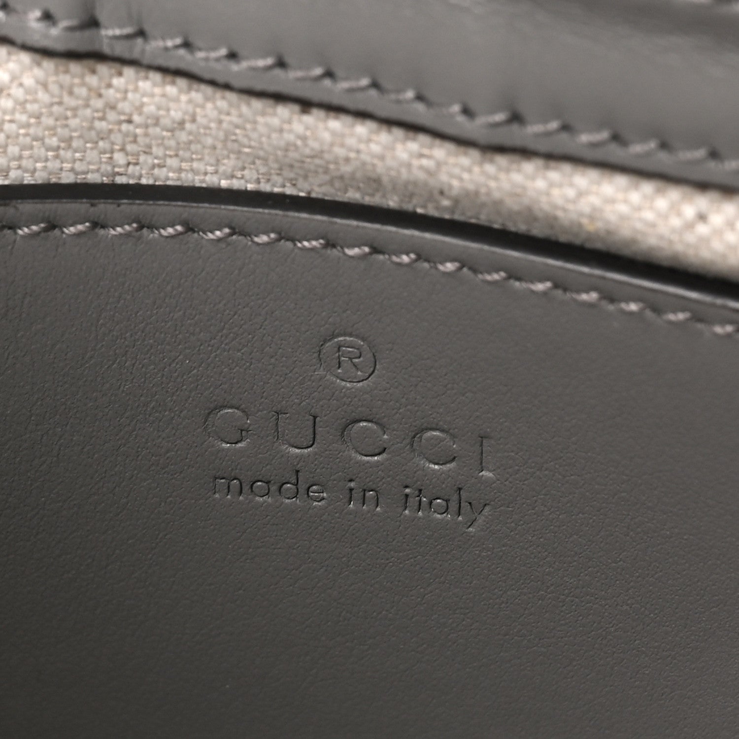Gucci Calfskin GG Matelasse Chain Handbag Dusty Grey Natural 5 of 9
