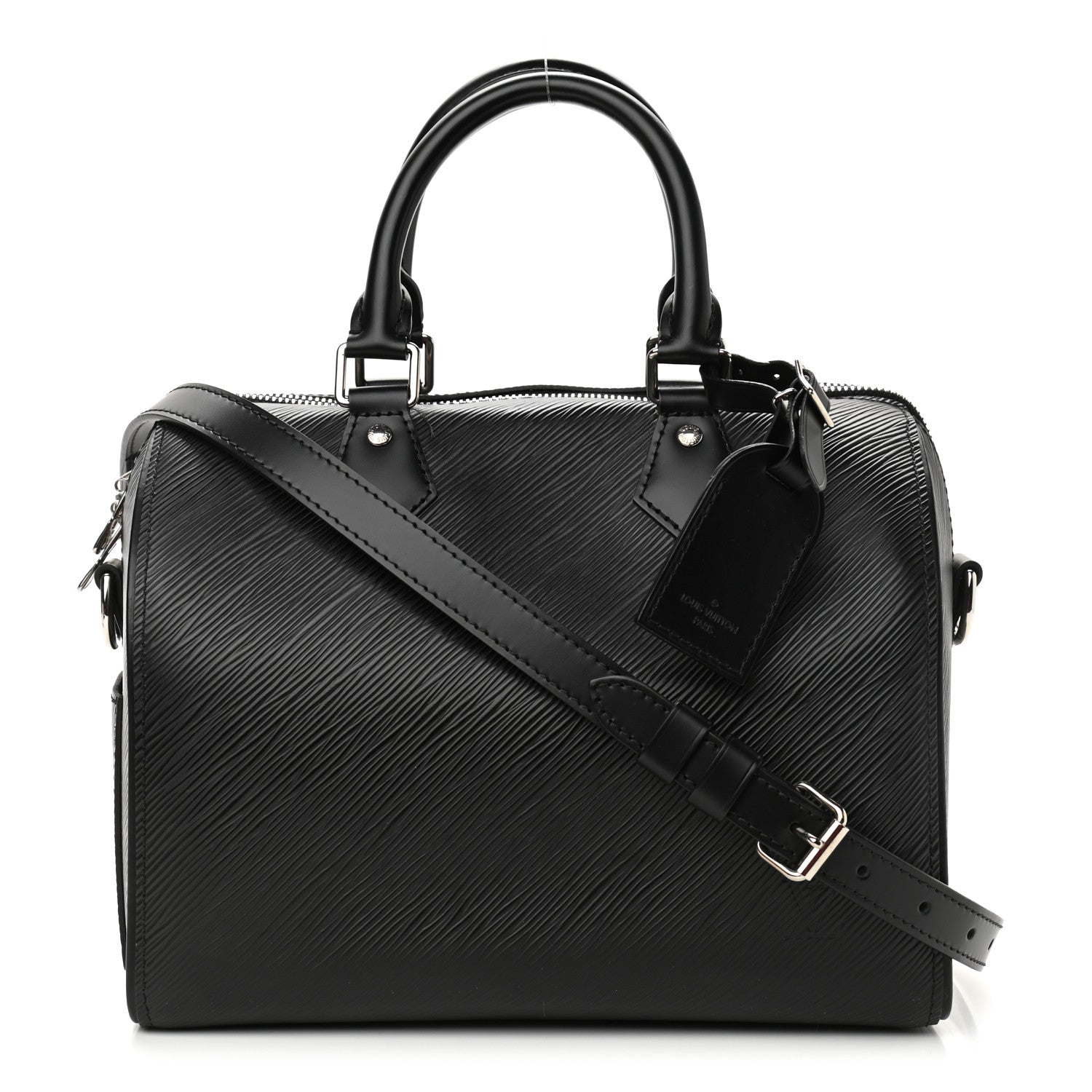 Louis Vuitton Epi Speedy Bandouliere 25 Black 1 of 16