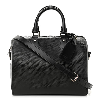 Louis Vuitton Epi Speedy Bandouliere 25 Black 1 of 16