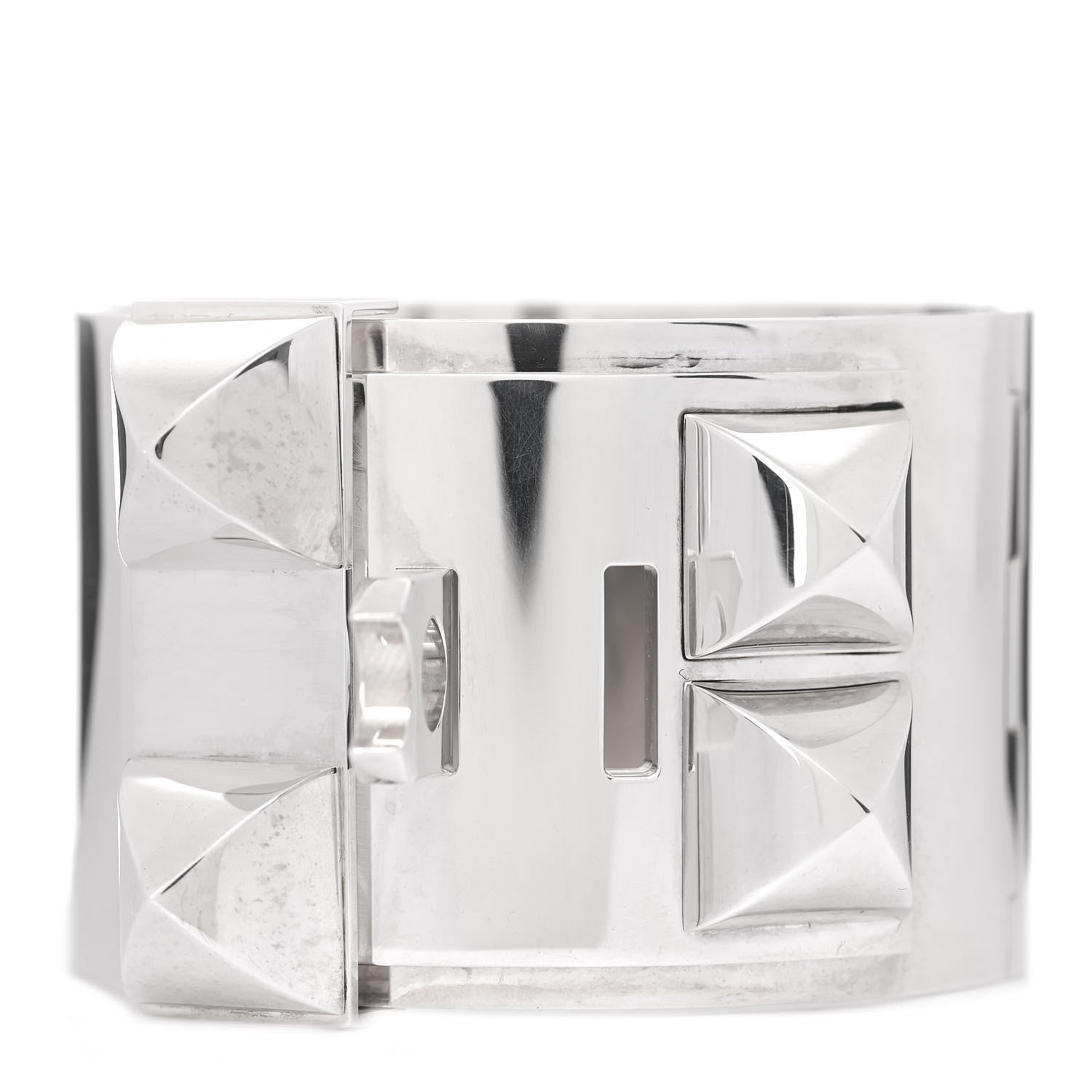 Hermes Sterling Silver Collier De Chien Bracelet ST 3 of 6