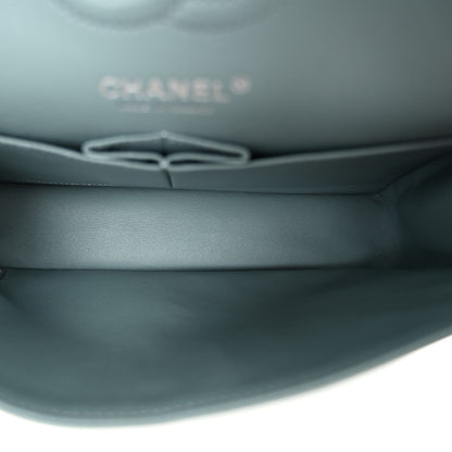 Chanel Caviar Quilted Small Double Flap Blue 5 of 10