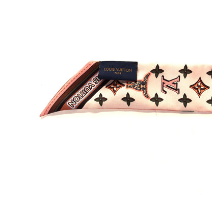 Louis Vuitton Silk Astro Taurus BB Bandeau Beige 2 of 3