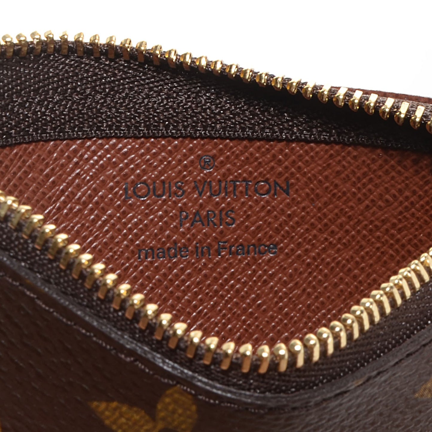 Monogram Key Pouch