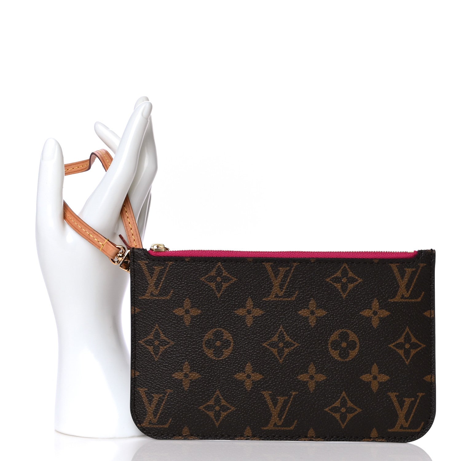 Louis Vuitton Monogram Neverfull PM Pochette Pivoine 2 of 10