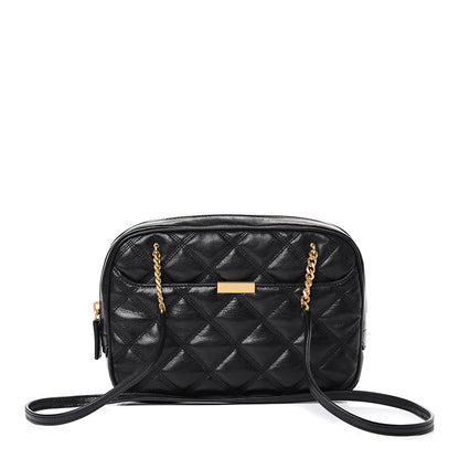 Saint Laurent Lambskin Quilted Becky Camera Shoulder Bag Black 1 of 10