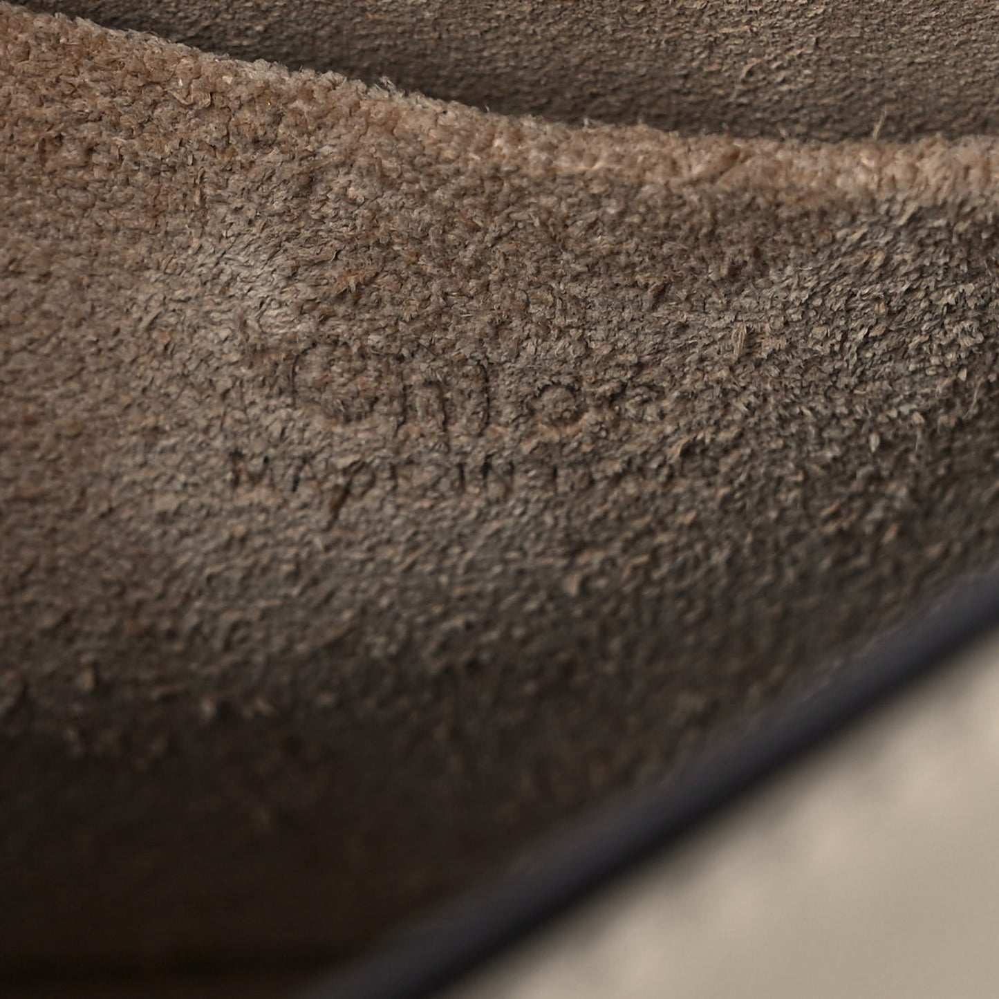Calfskin Suede Small Nile Bracelet Bag Off White